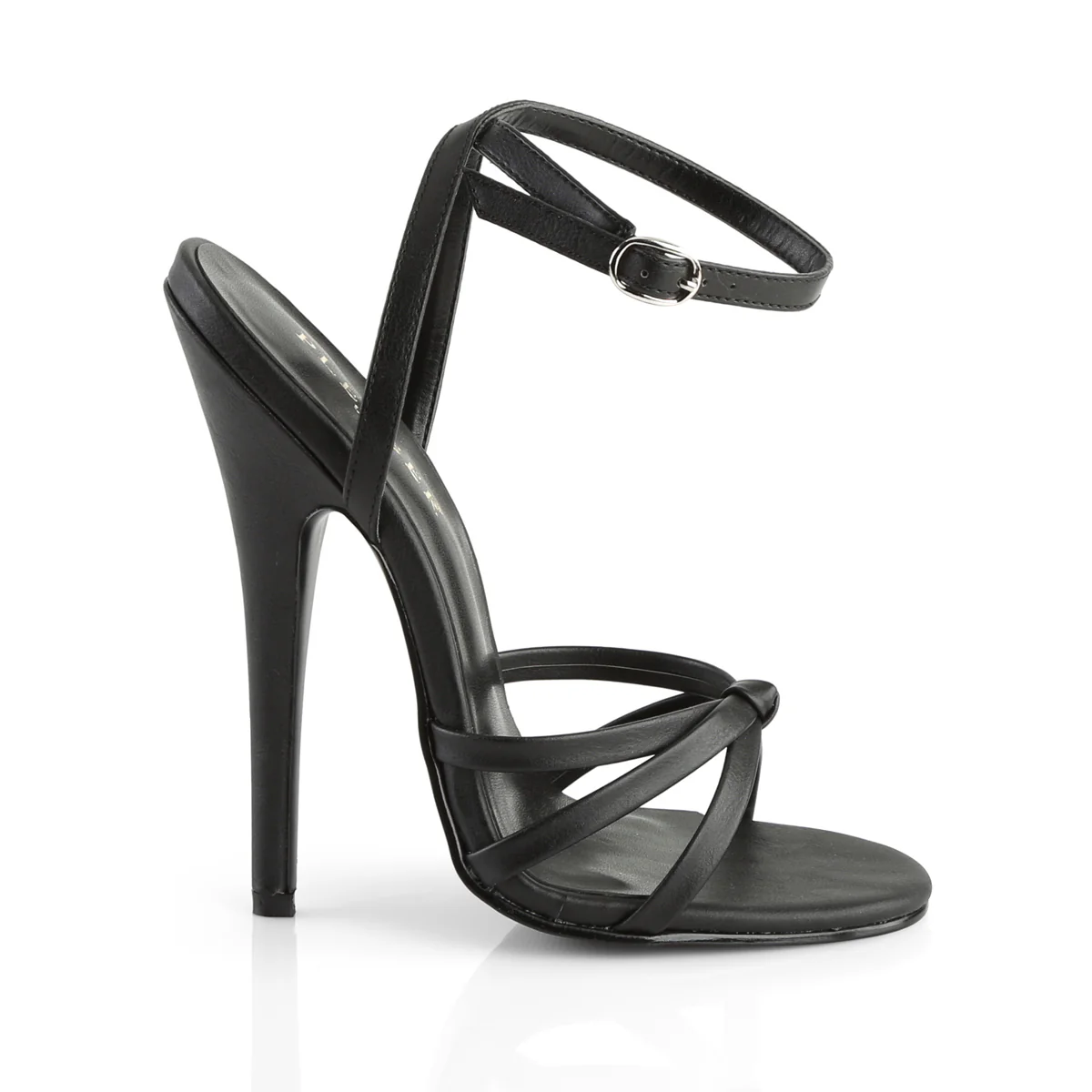 Black 6 Inch Fetish Heels - Devious DOMINA-108 - Image 5