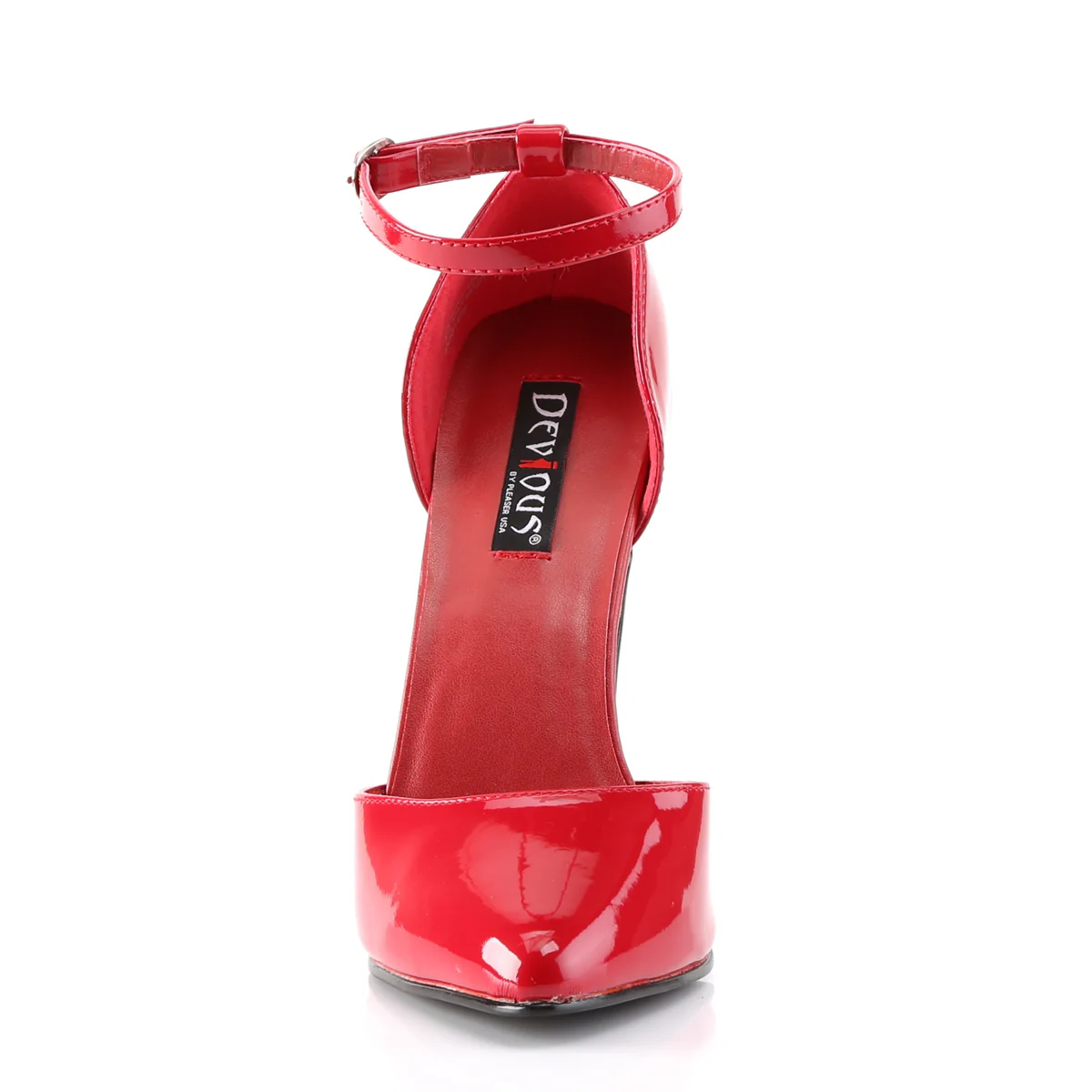 Red 6 Inch Fetish Heels - Devious DOMINA-402 - Image 2