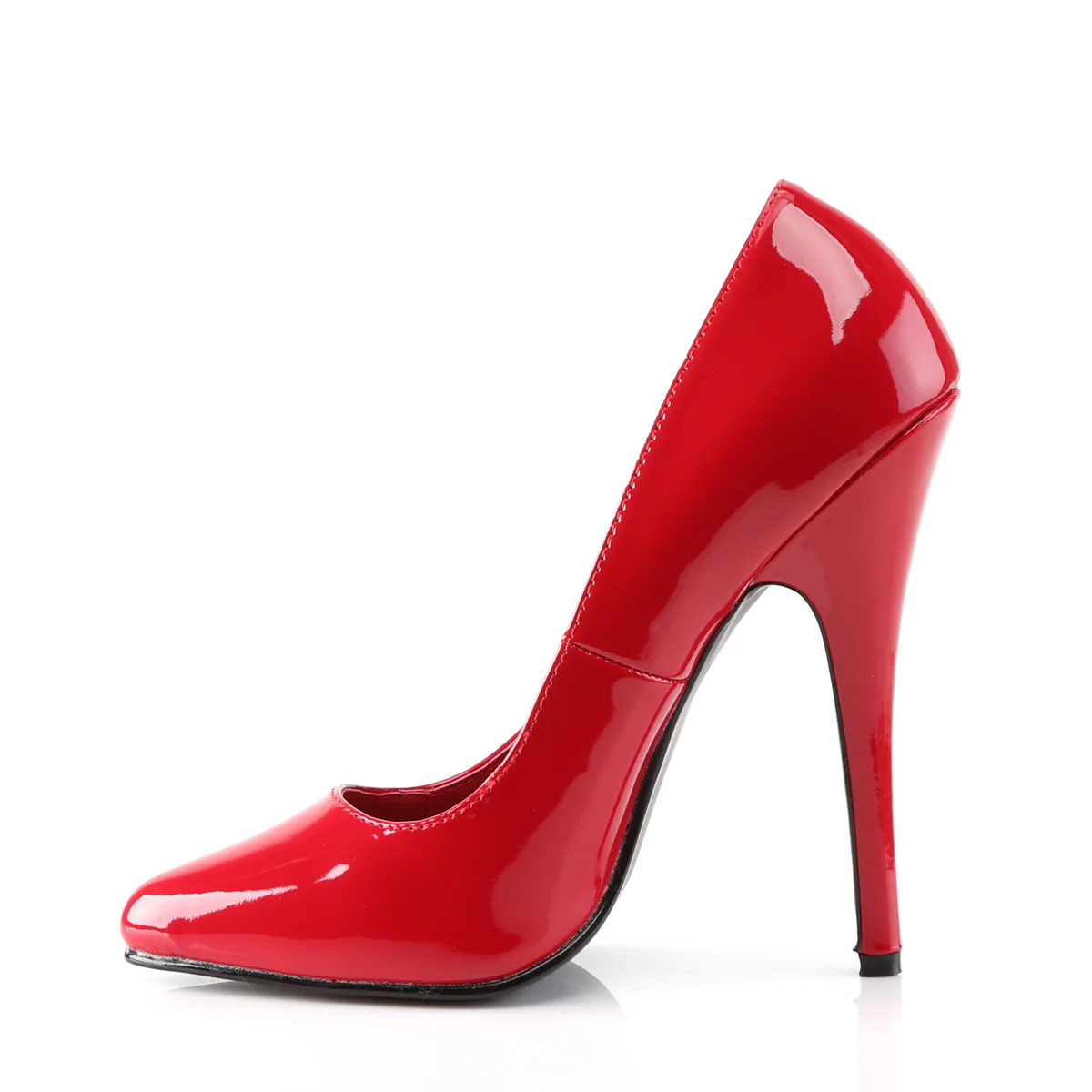 Red 6 Inch Fetish Heels - Devious DOMINA-420 - Image 3