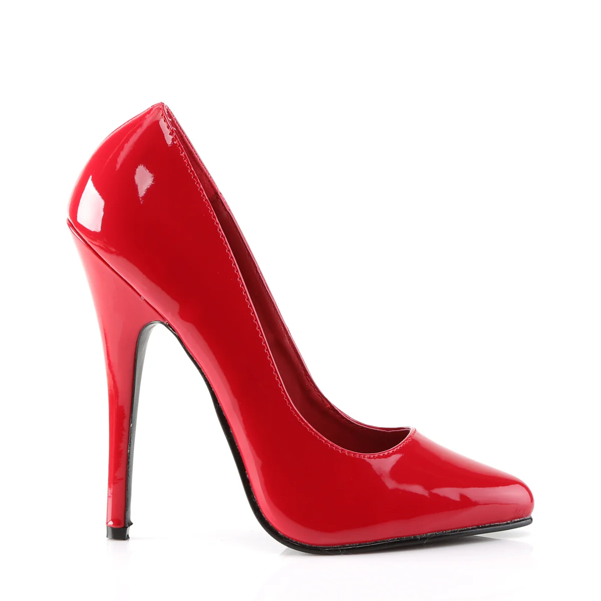 Red 6 Inch Fetish Heels - Devious DOMINA-420 - Image 5