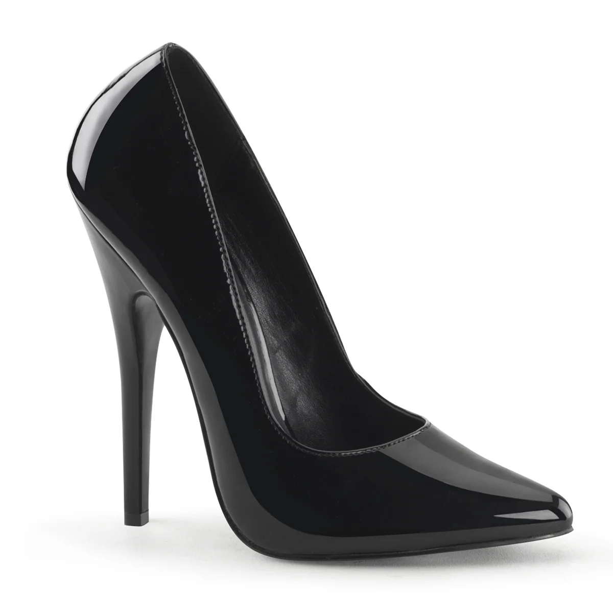 Black 6 Inch Fetish Heels - Devious DOMINA-420