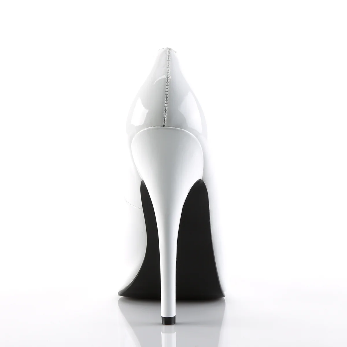 White 6 Inch Fetish Heels - Devious DOMINA-420 - Image 4