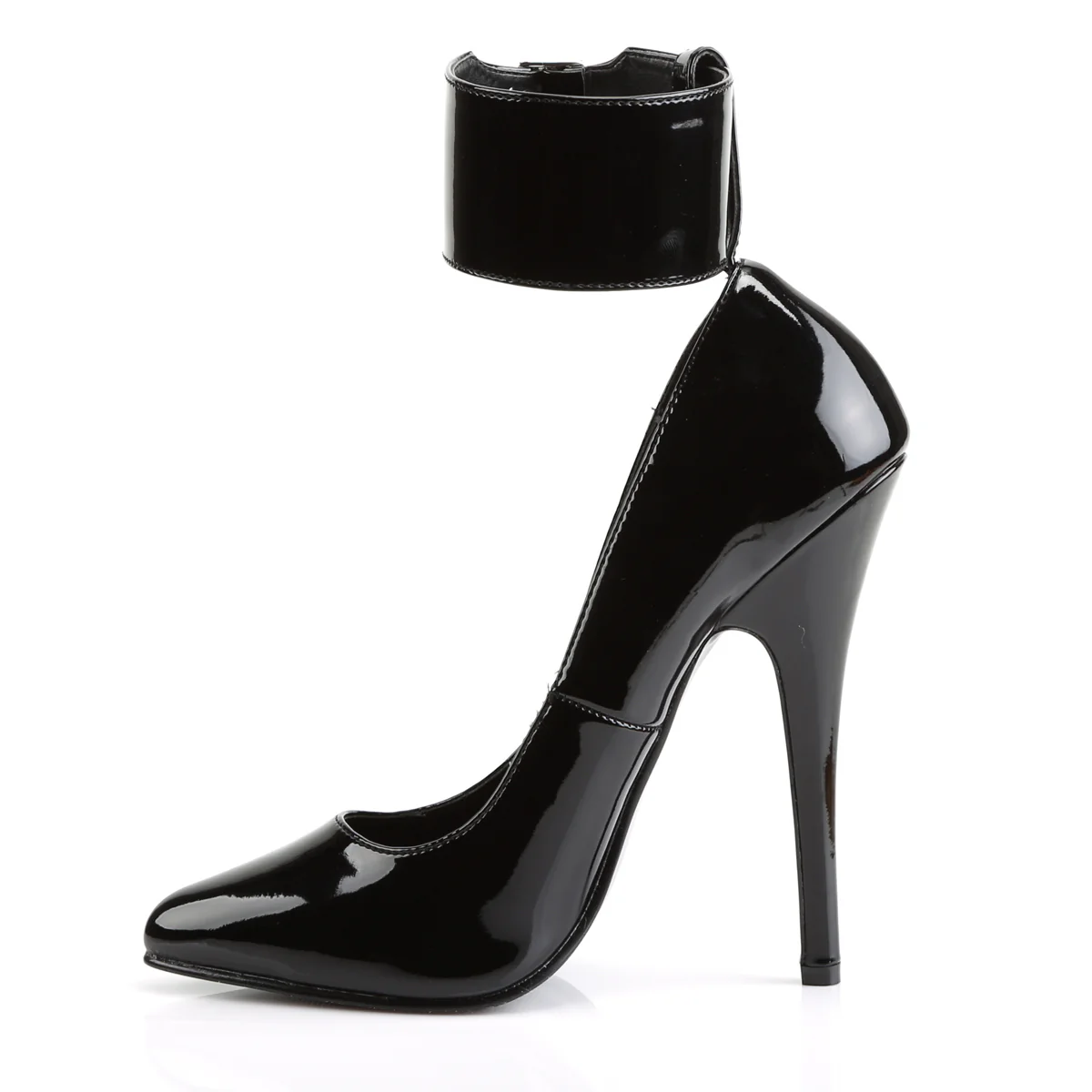 Black 6 Inch Fetish Heels - Devious DOMINA-434 - Image 3