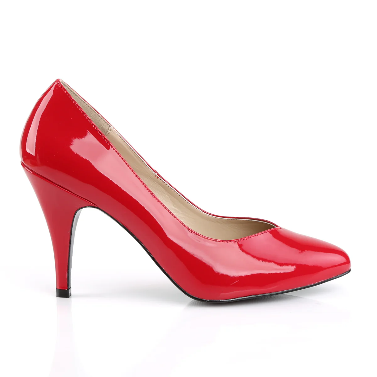 Red 4 Inch Sexy High Heels -  Pleaser Pink Label DREAM-420 - Image 5