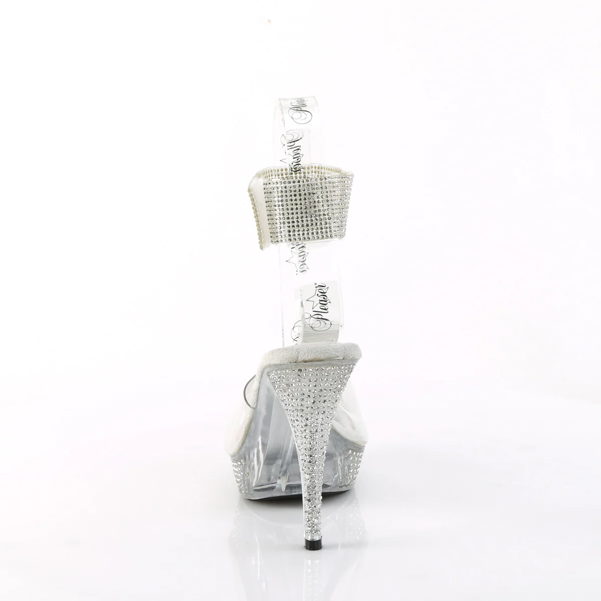 Clear 4.5 Inch Posing Shoes -  Fabulicious ELEGANT-442 - Image 4