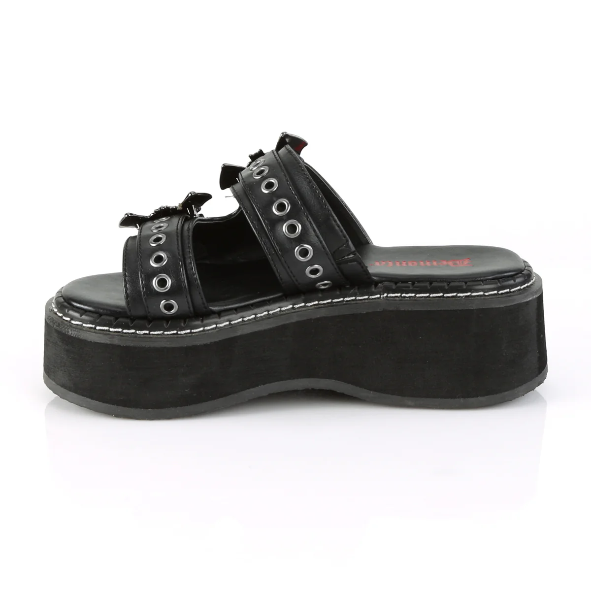 Black Alternative Women's Sandals - Demonia Cult EMILY-100 - Image 3