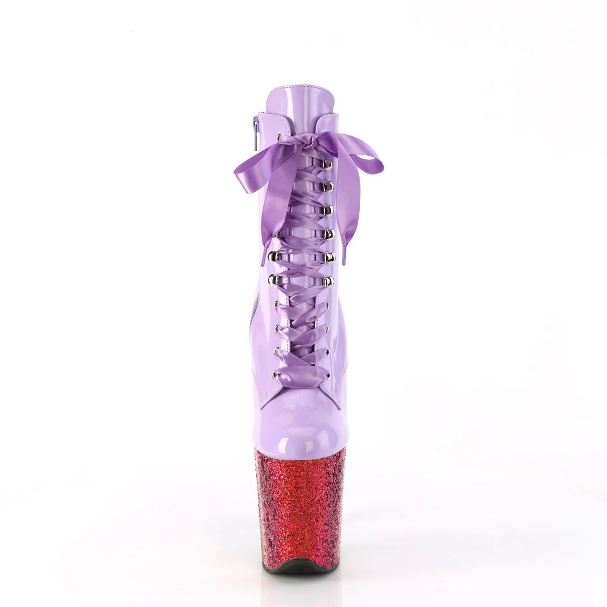 Lavender 8 Inch Strippers Ankle Boots - Pleaser FLAMINGO-1020HG - Image 2