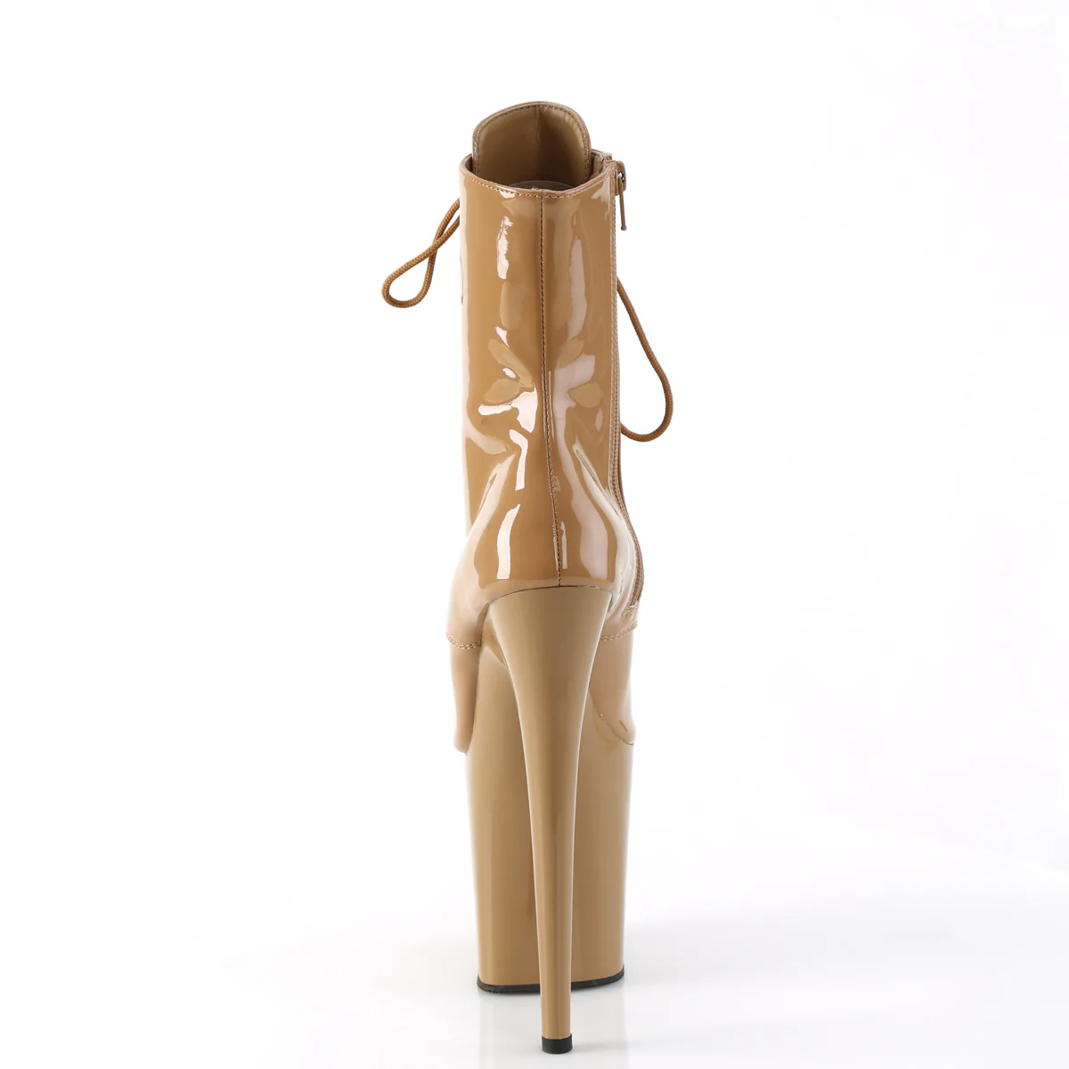 Toffee 8 Inch Strippers Ankle Boots - Pleaser FLAMINGO-1021 - Image 4