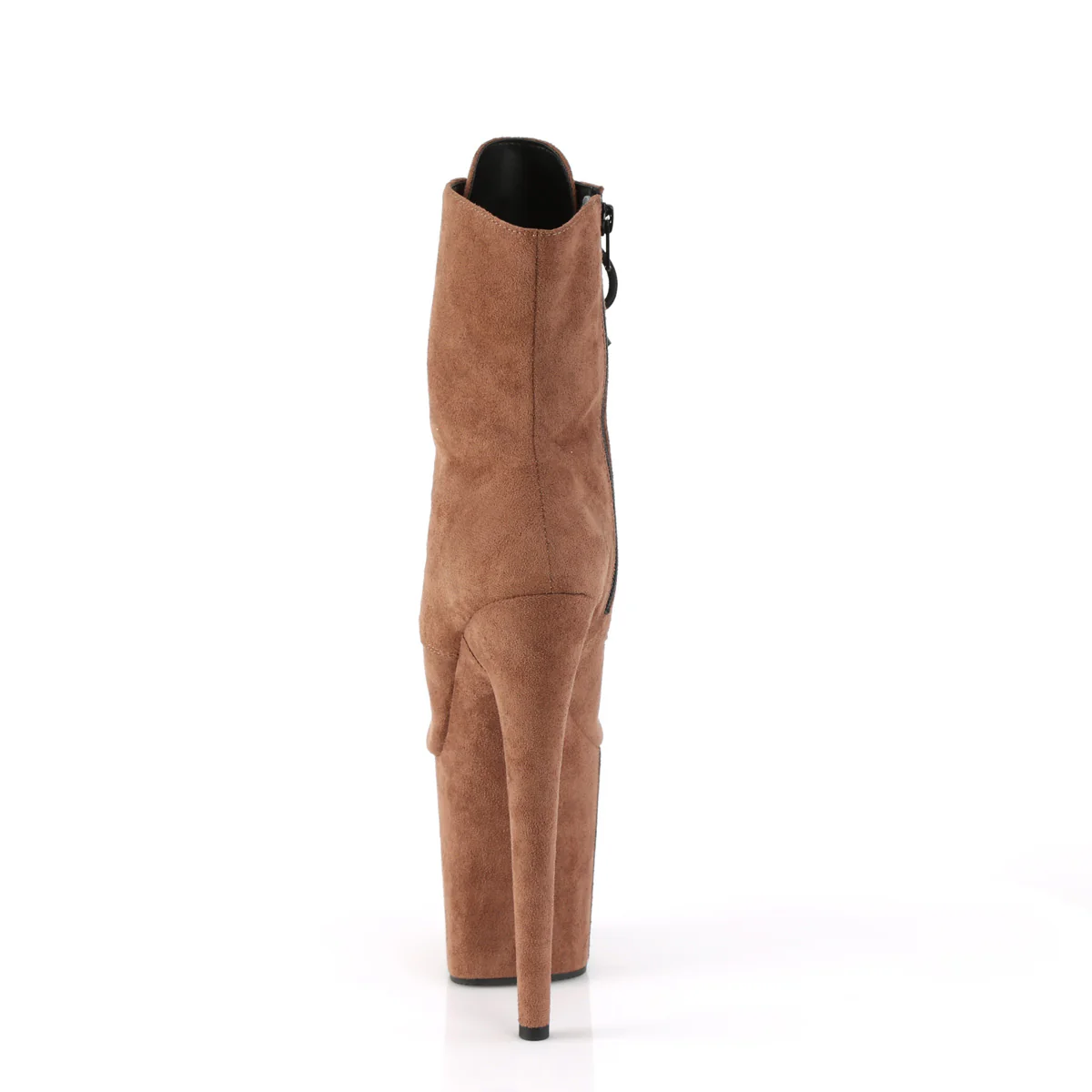 Caramel 8 Inch Glamour Models Ankle Boots - Pleaser FLAMINGO-1021FS - Image 4