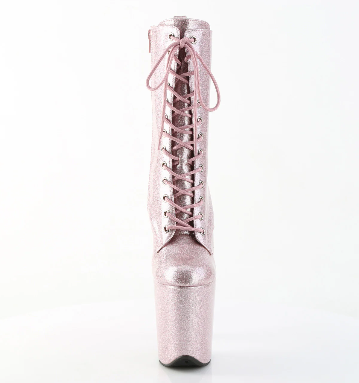Blush 8 Inch Exotic Dance Ankle Boots -  Pleaser FLAMINGO-1040GP - Image 2