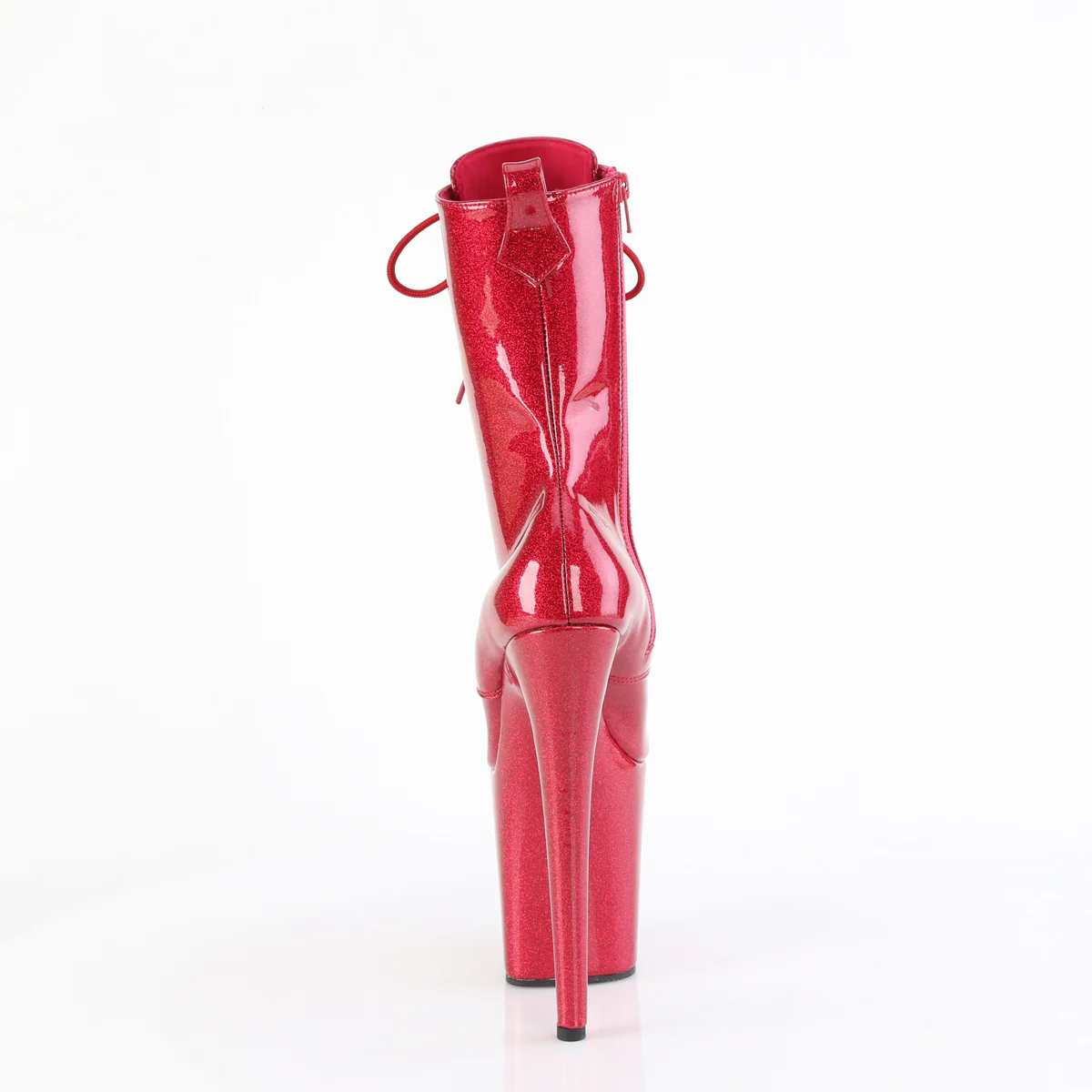 Fuchsia 8 Inch Platform Pole Ankle Boots - Pleaser FLAMINGO-1040GP - Image 4