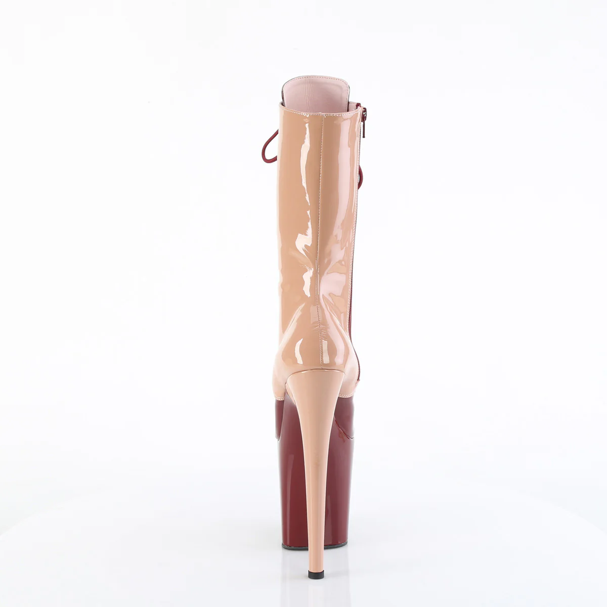 Blush 8 Inch Exotic Dance Ankle Boots - Pleaser FLAMINGO-1054DC - Image 4