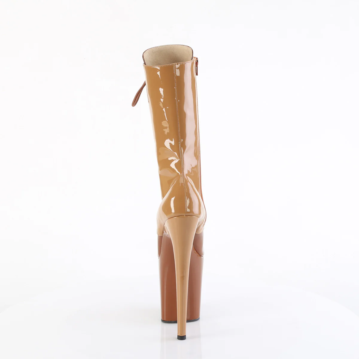 Toffee 8 Inch Pole Dance Ankle Boots -  Pleaser FLAMINGO-1054DC - Image 4