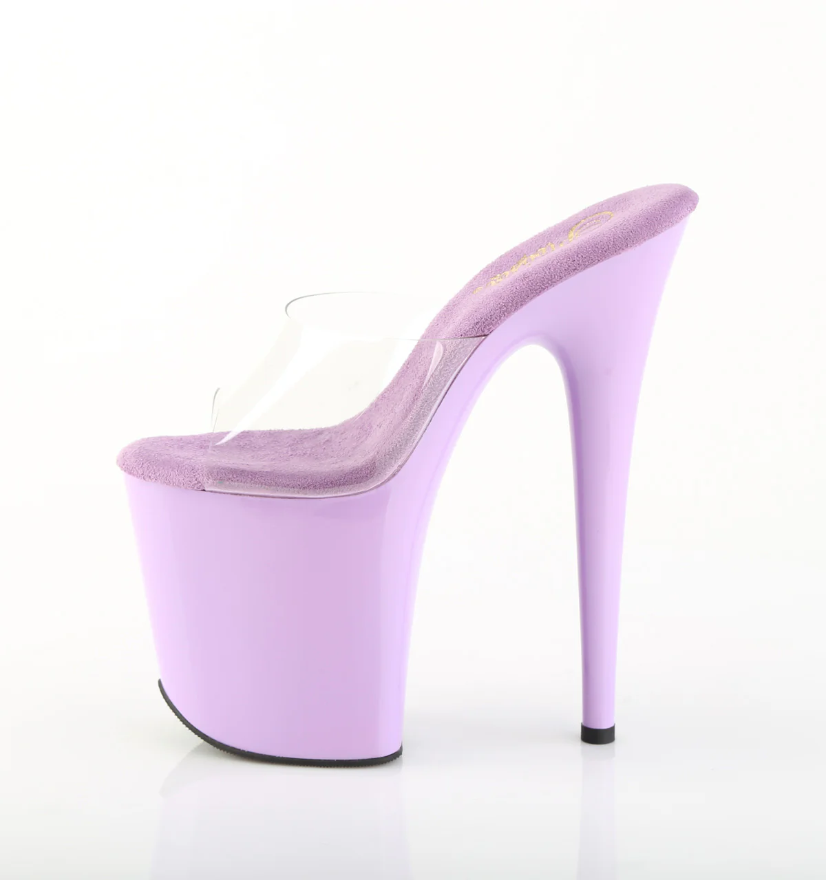 Lavender 8 Inch Pole Dance Platform Shoes -  Pleaser FLAMINGO-801 - Image 3