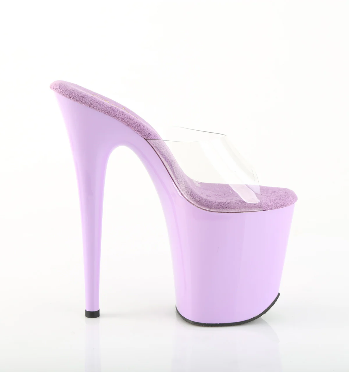 Lavender 8 Inch Pole Dance Platform Shoes -  Pleaser FLAMINGO-801 - Image 5