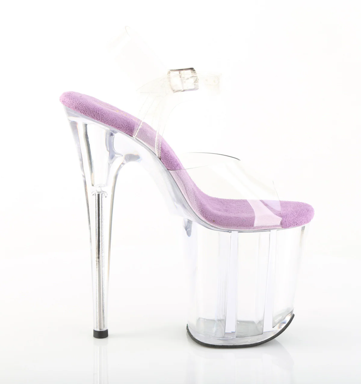 Lavender 8 Inch Pole Dance Platform Shoes -  Pleaser FLAMINGO-808 - Image 5