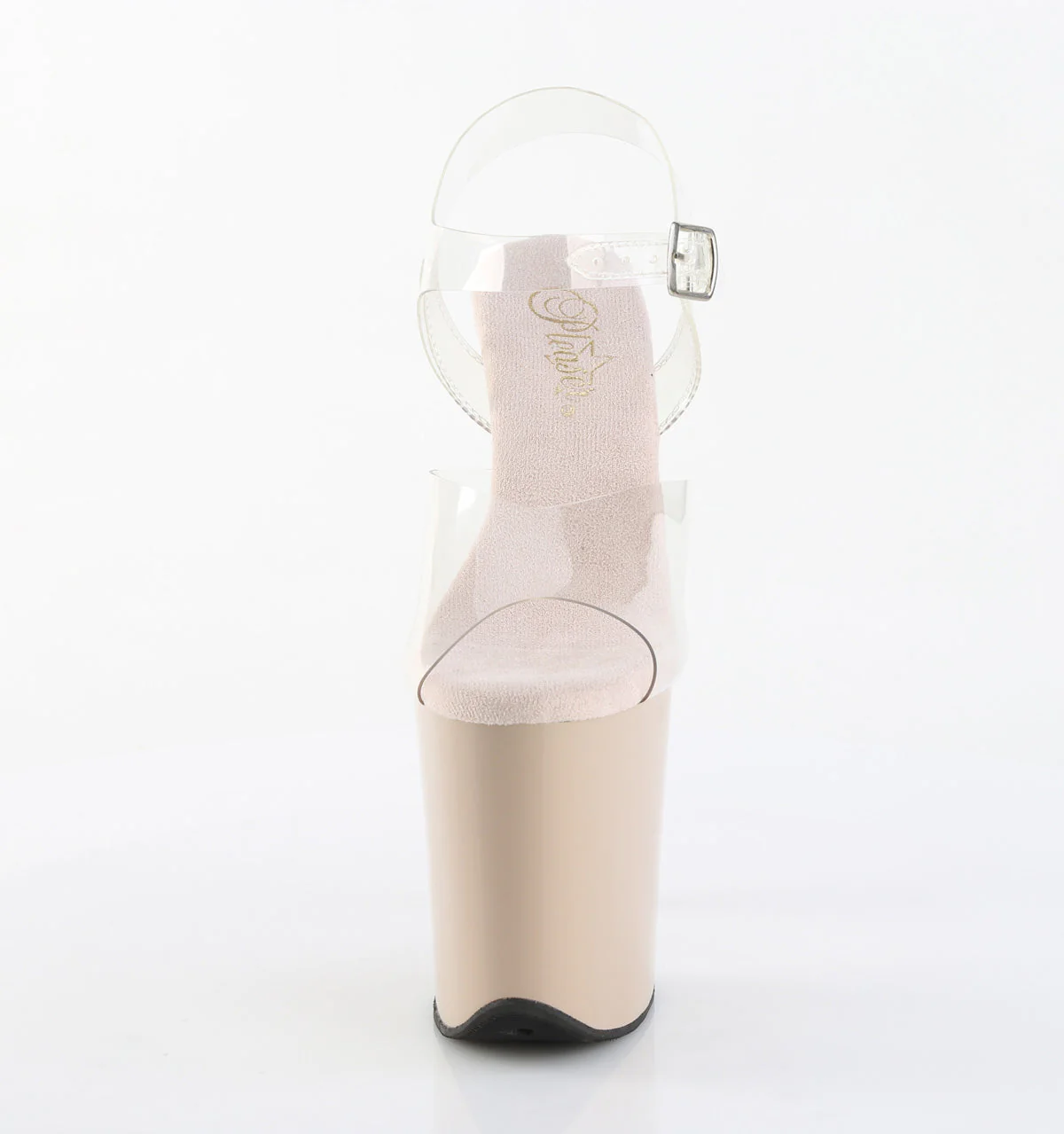 Nude 8 Inch Exotic Dancing Platform Shoes -  Pleaser FLAMINGO-808 - Image 2