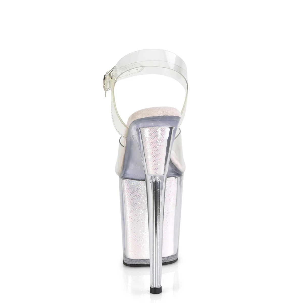 Opal Glitter 8 Inch Lap Dancer Platform Shoes - Pleaser FLAMINGO-808G - Image 4