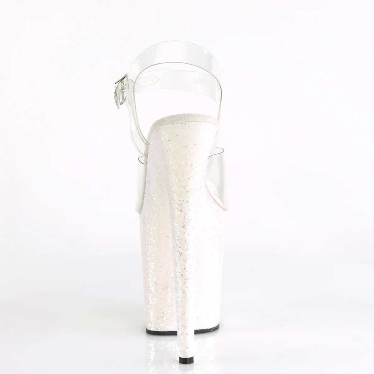 Opal Glitter 8 Inch Pole Dancing Platform Shoes - Pleaser FLAMINGO-808LG - Image 4