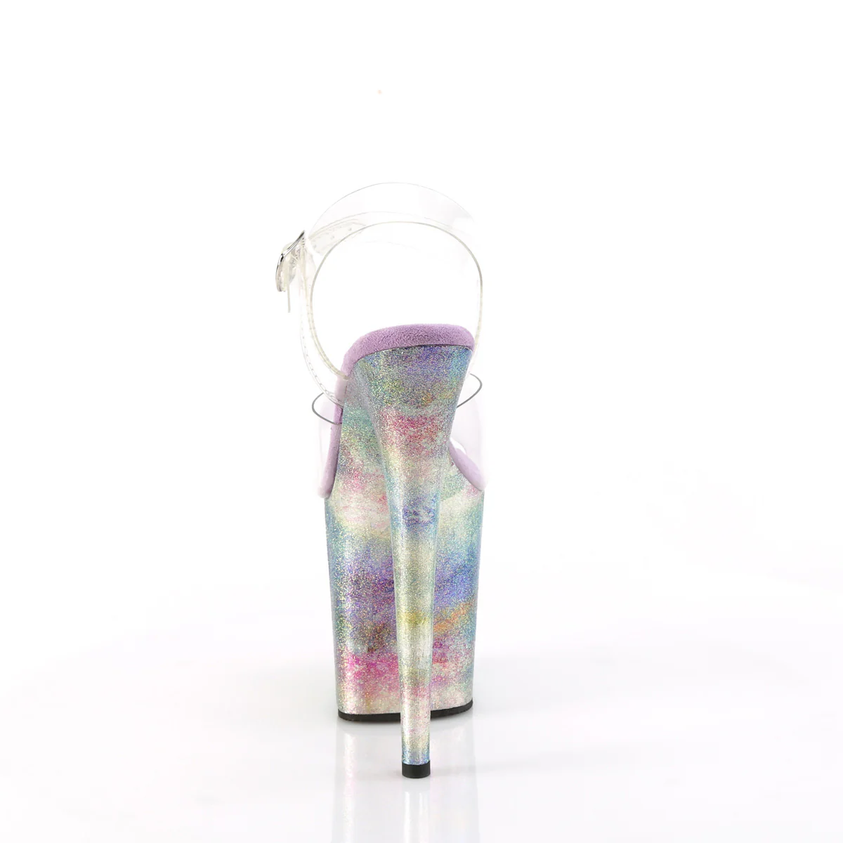 Lavender 8 Inch Pole Dancer Pole Heels -  Pleaser FLAMINGO-808NEB - Image 4