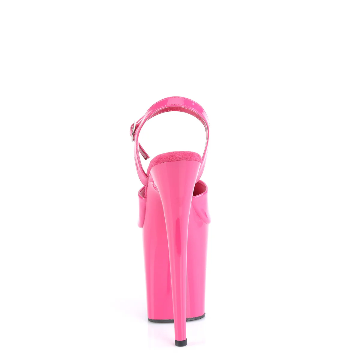 H. Pink 8 Inch Glamour Statement Pole Heels - Pleaser FLAMINGO-809 - Image 4