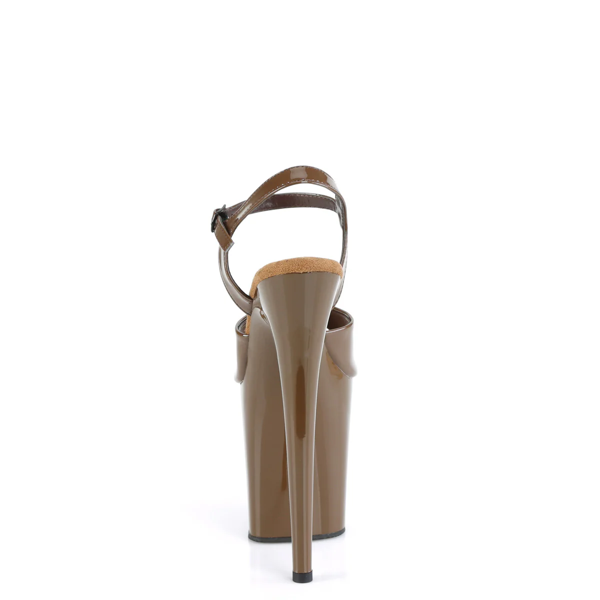 Mocha 8 Inch Stage Wear Pole Heels - Pleaser FLAMINGO-809 - Image 4
