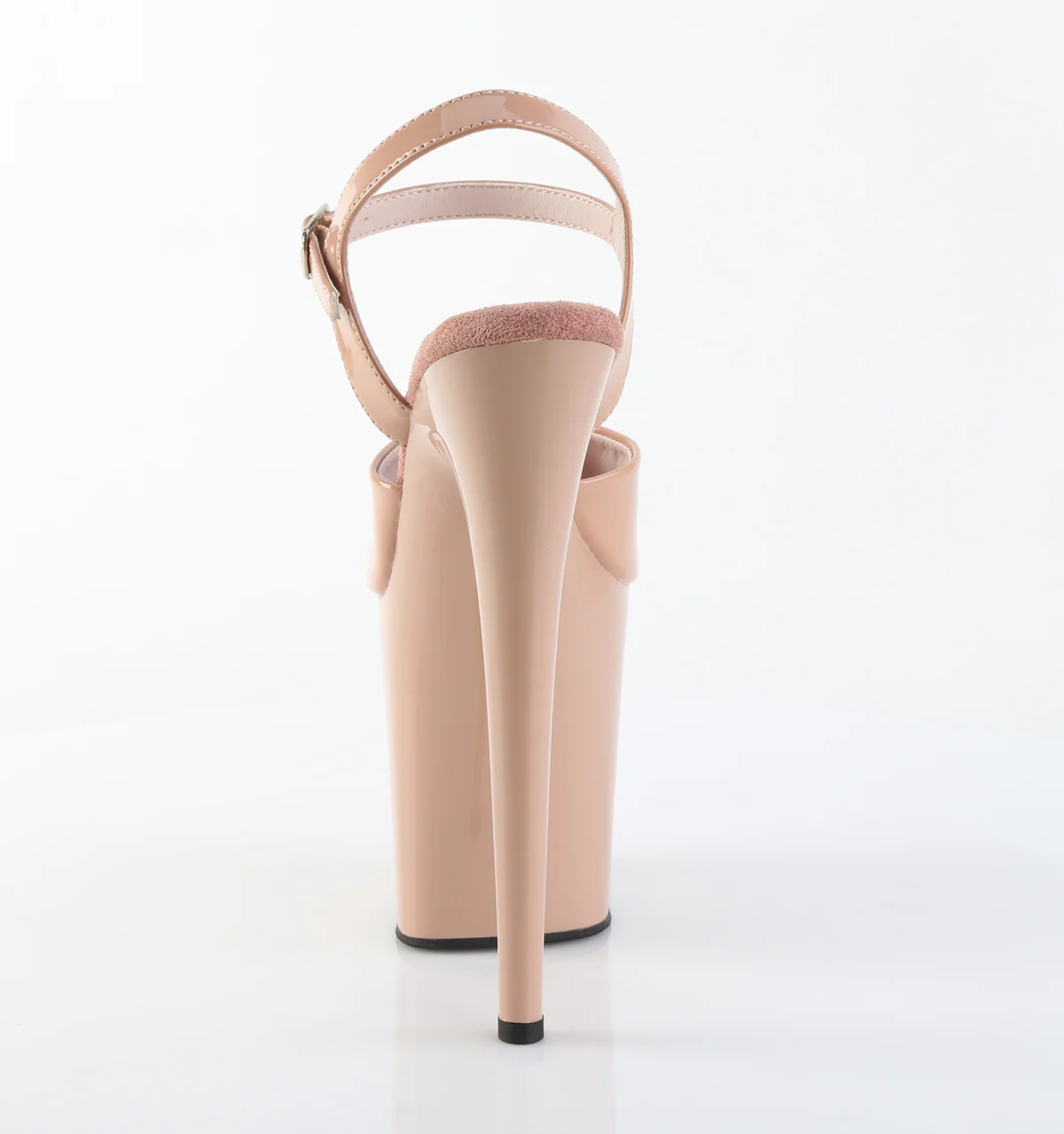 Blush 8 Inch Statement Dancer Pole Heels -  Pleaser FLAMINGO-809 - Image 4