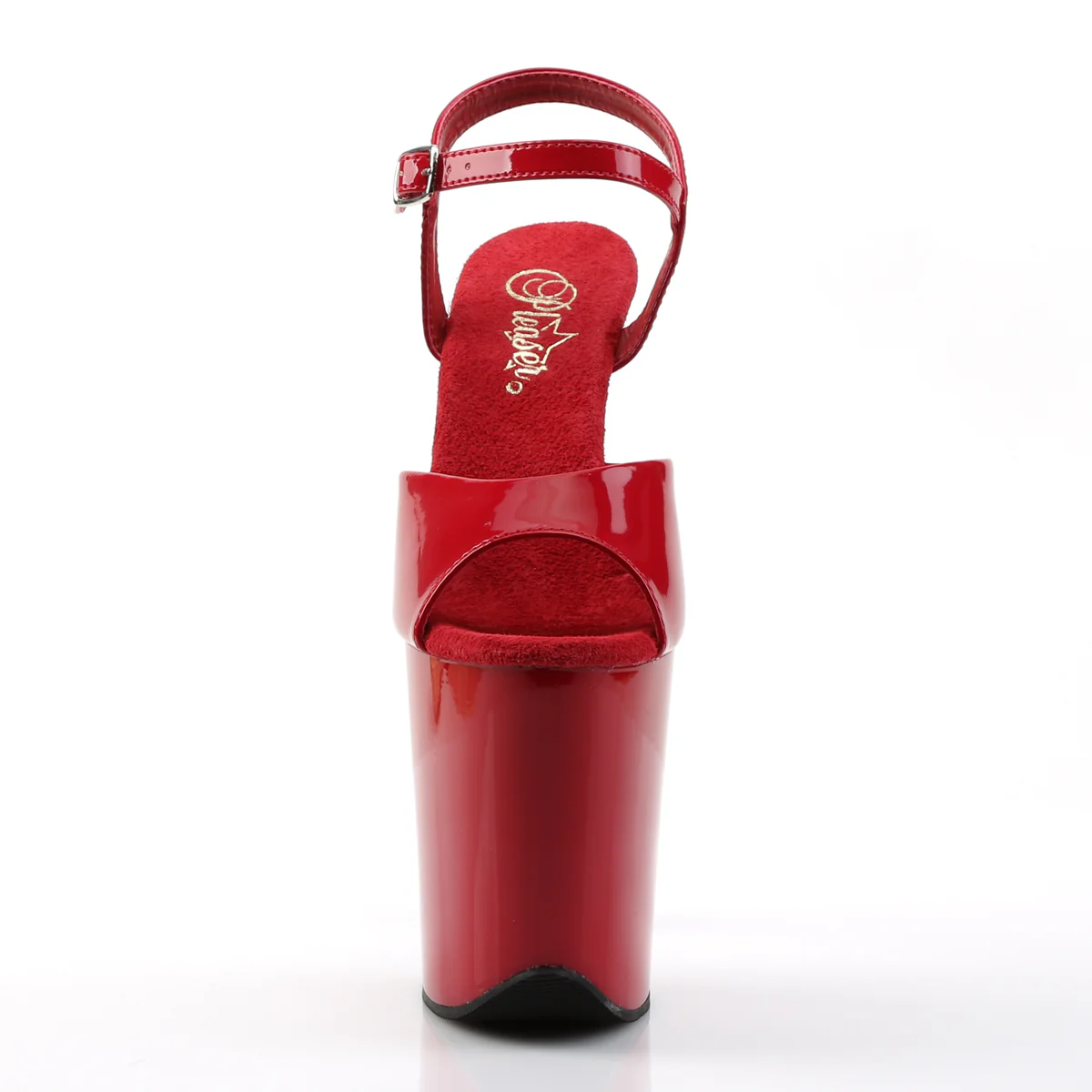 Red 8 Inch Sexy Pole Dancing Heels - Pleaser FLAMINGO-809 - Image 2