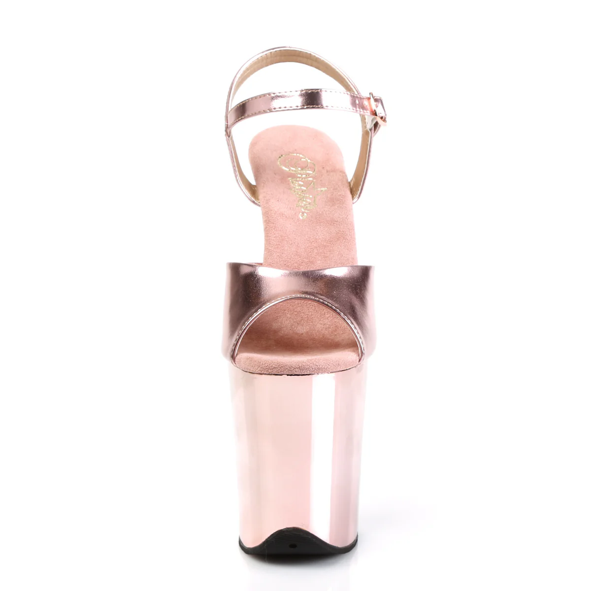 Rose Gold 8 Inch Sexy High Dancing Heels -  Pleaser FLAMINGO-809 - Image 2