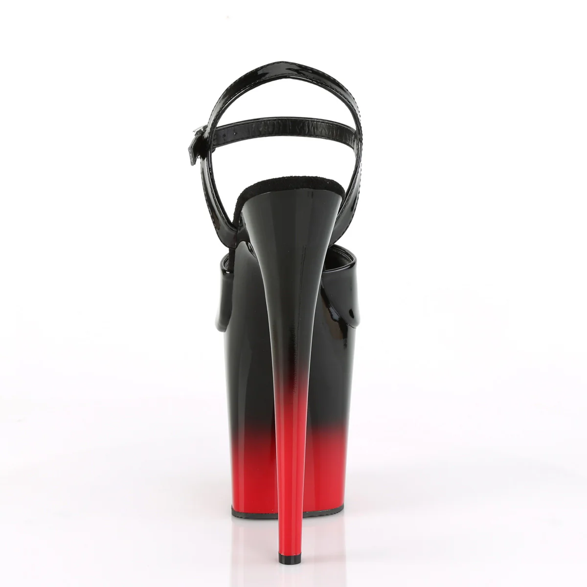 Black Red 8 Inch Sexy Pole Dancing Heels -  Pleaser FLAMINGO-809BR-H - Image 4