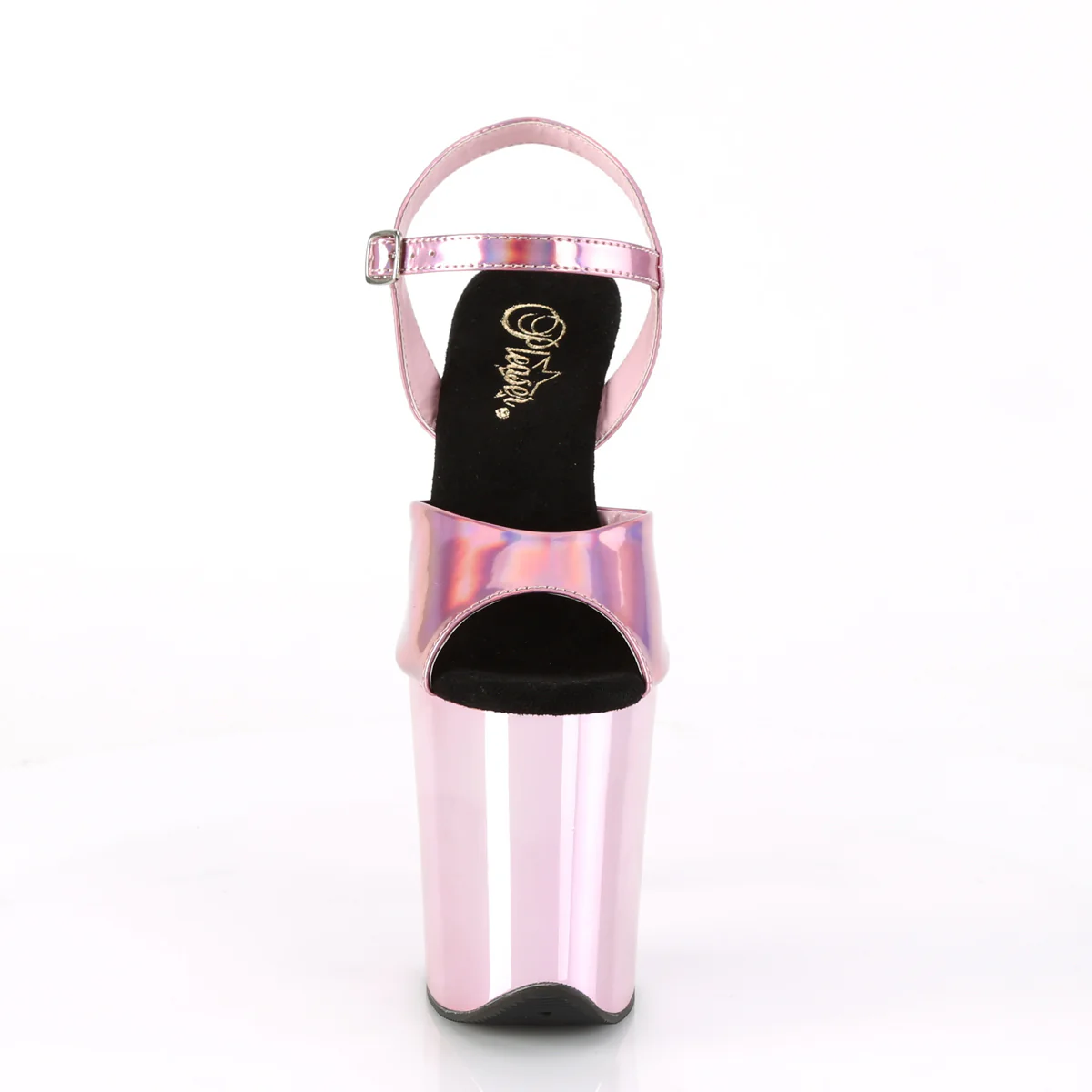 Baby Pink Holo 8 Inch Strippers Platform Shoes -  Pleaser FLAMINGO-809HG - Image 2