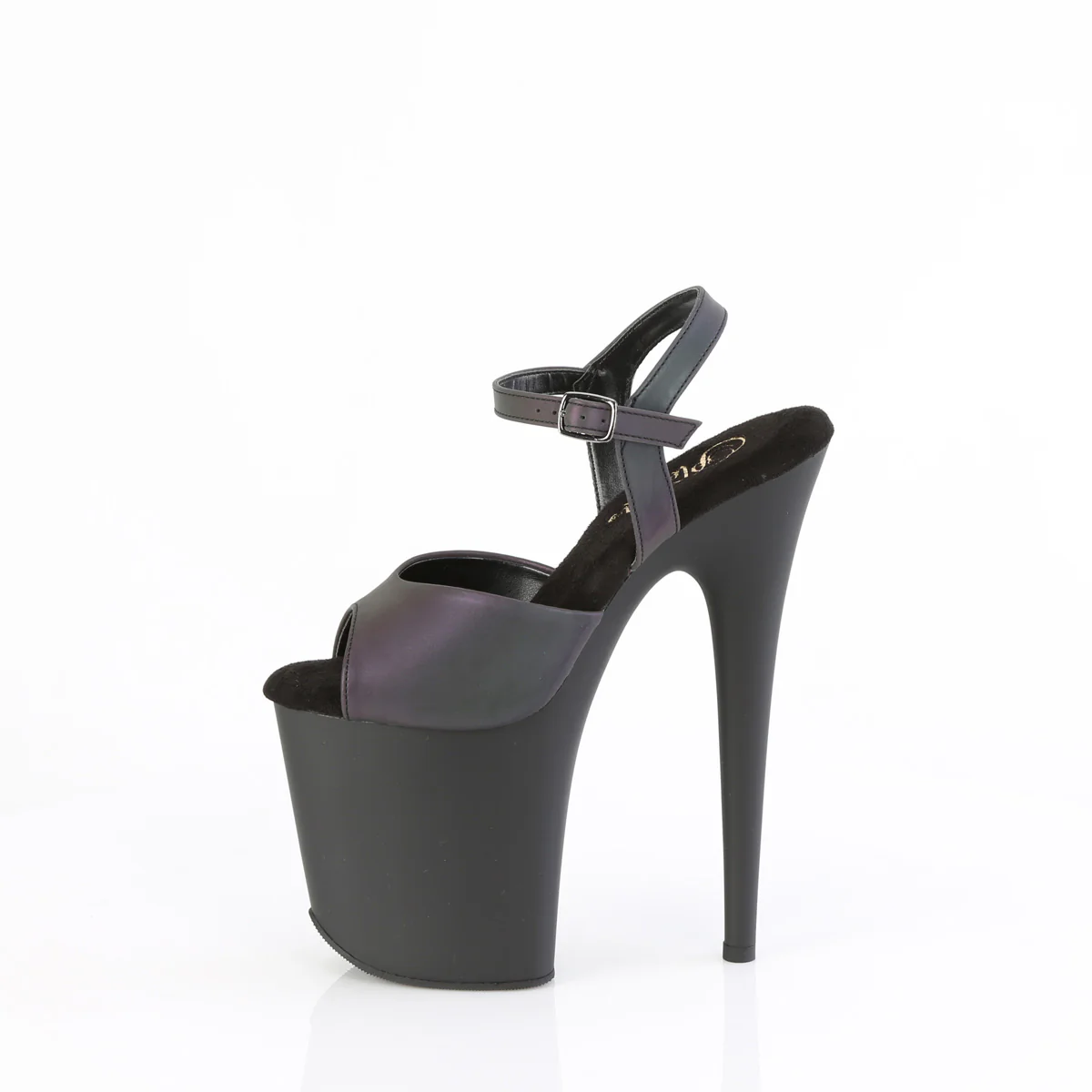 Green Multi Reflective 8 Inch Platform Sexy Pole Heels - Pleaser FLAMINGO-809REFL - Image 3