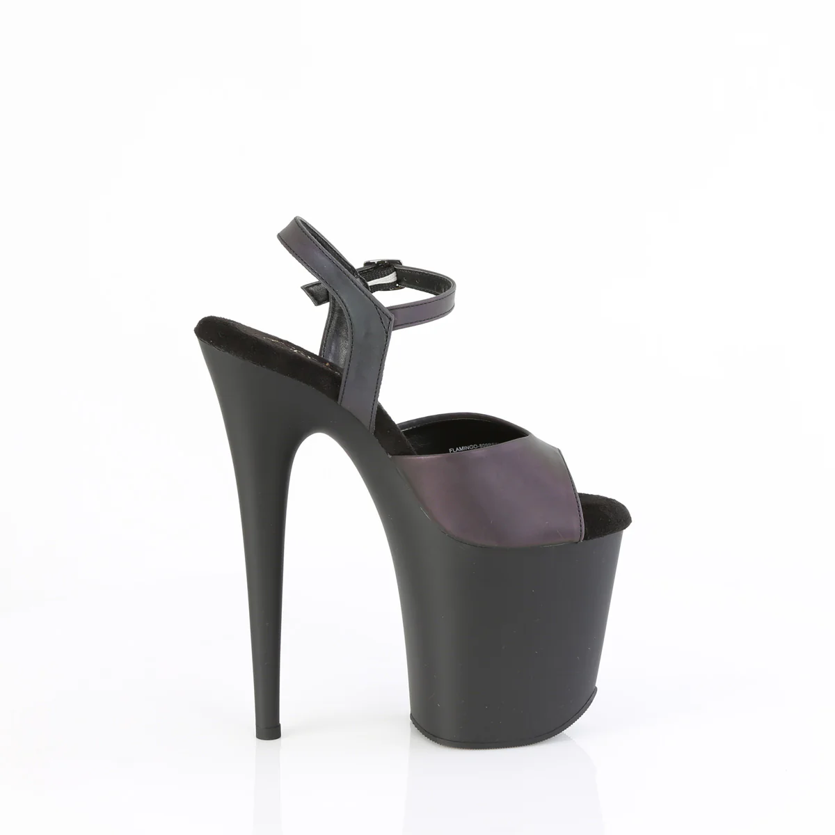 Green Multi Reflective 8 Inch Platform Sexy Pole Heels - Pleaser FLAMINGO-809REFL - Image 5