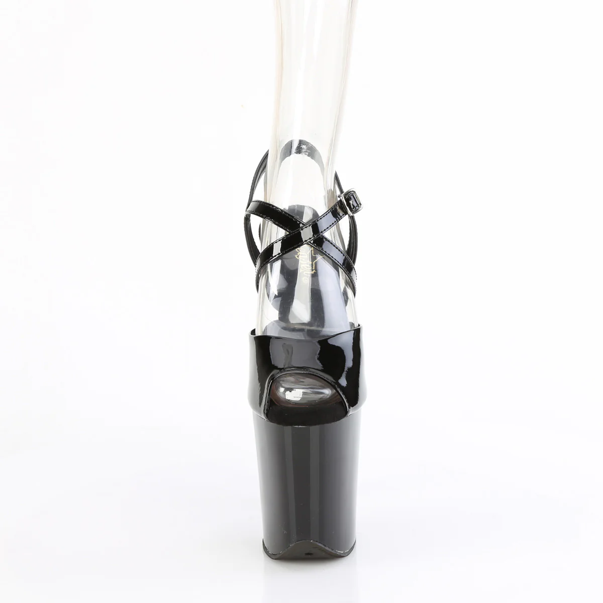 Black 8 Inch Exotic Dancing Platform Shoes -  Pleaser FLAMINGO-824 - Image 2