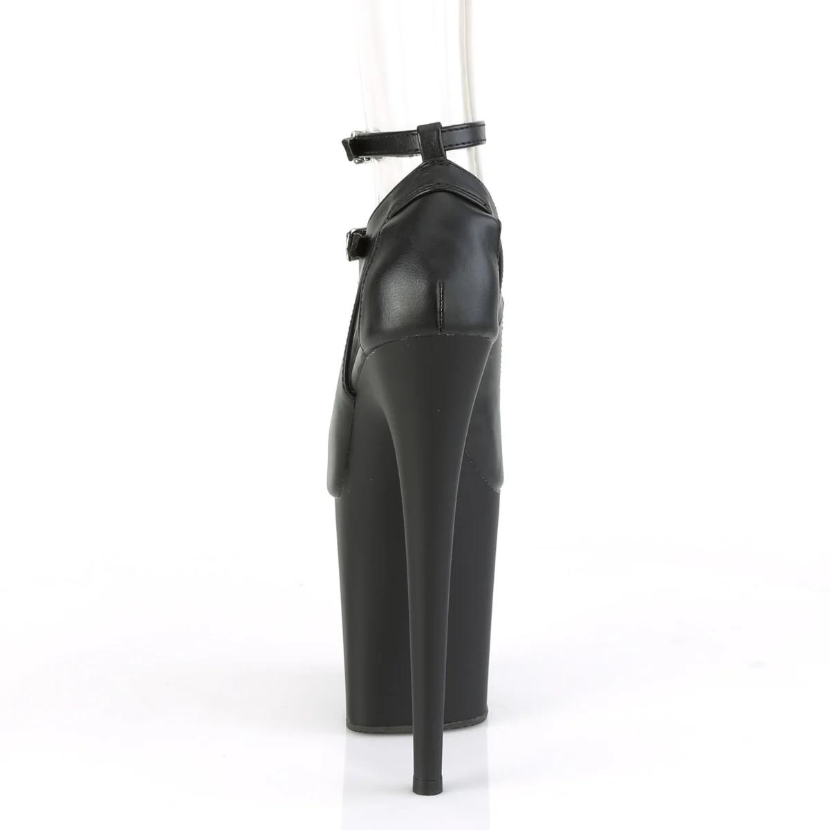 Black 8 Inch Strippers Platform Shoes - Pleaser FLAMINGO-850 - Image 4