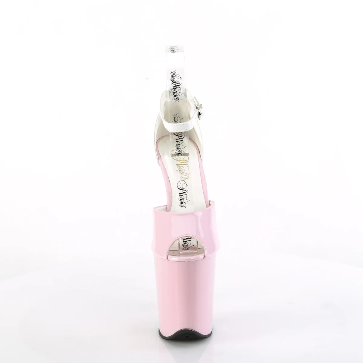 Baby Pink 8 Inch Pole Dance Platform Shoes - Pleaser FLAMINGO-868 - Image 2