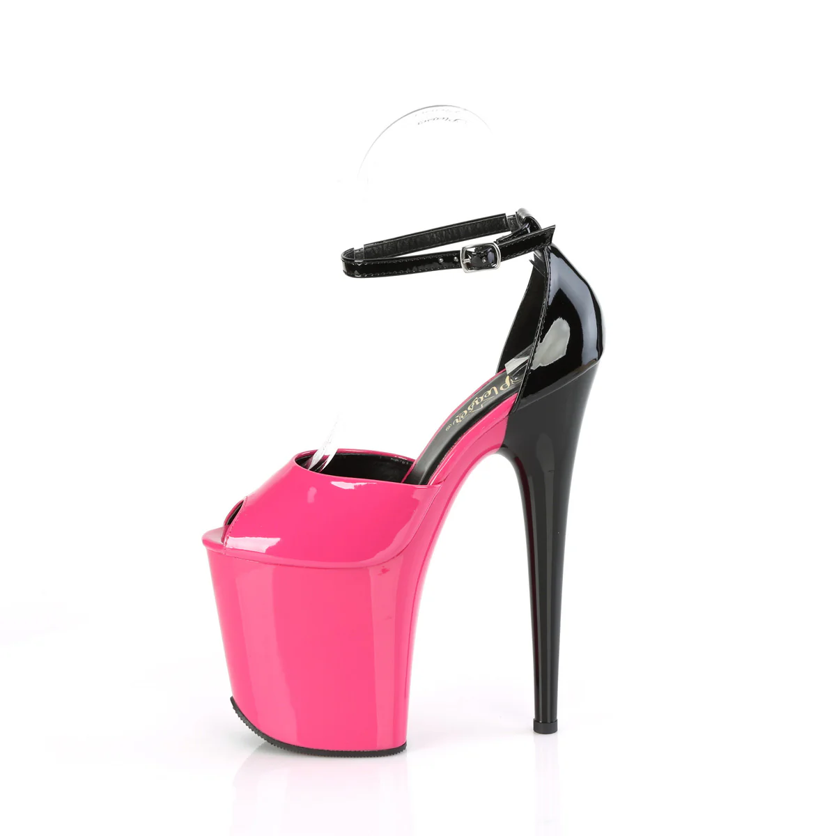 Fuchsia 8 Inch Dancer Platform Platform Shoes - Pleaser FLAMINGO-868 - Image 3