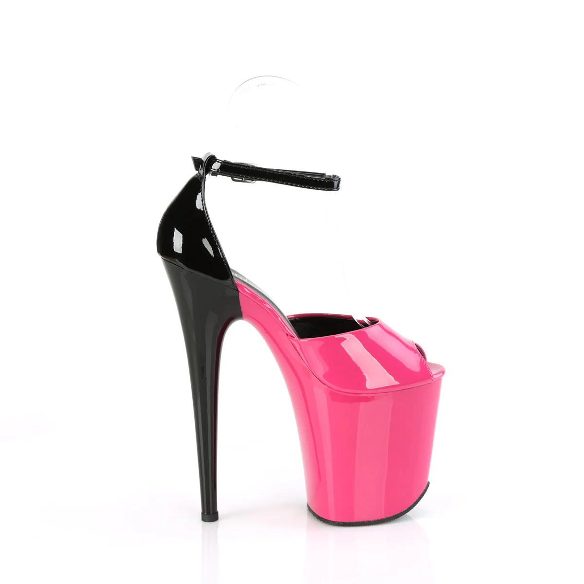 Fuchsia 8 Inch Dancer Platform Platform Shoes - Pleaser FLAMINGO-868 - Image 5