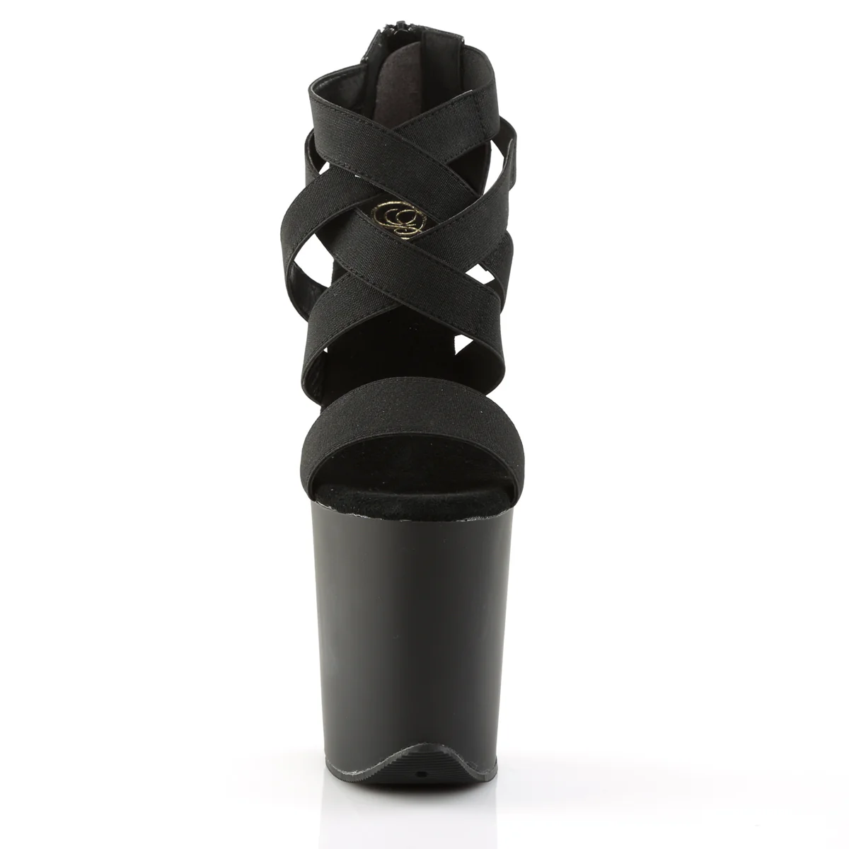 Black 8 Inch Exotic Dance Platform Shoes - Pleaser FLAMINGO-869 - Image 2