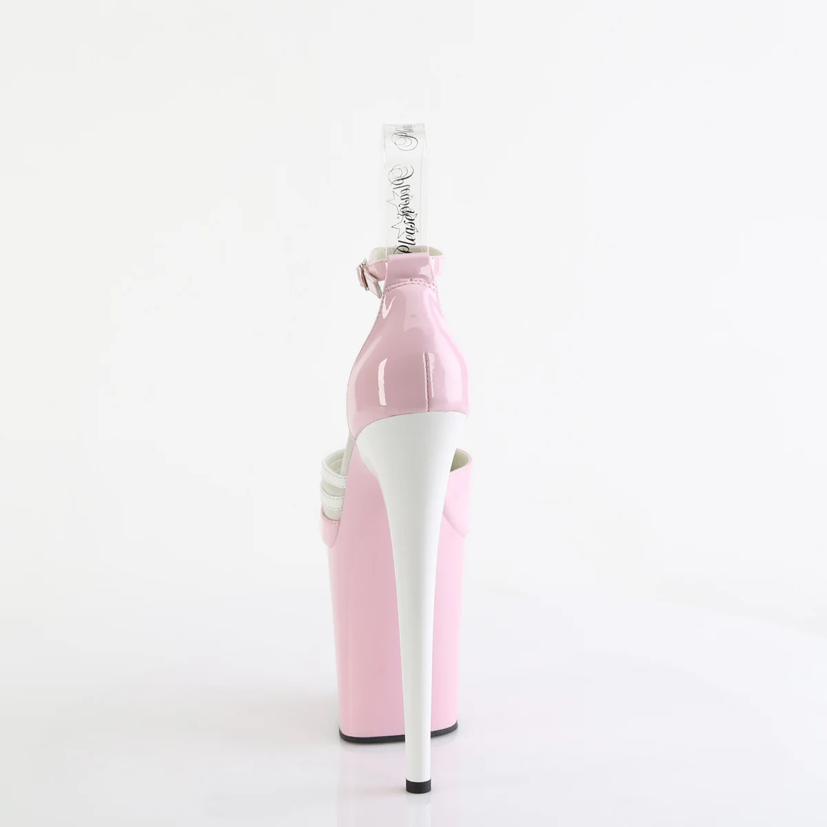Baby Pink 8 Inch Pole Dance Platform Shoes - Pleaser FLAMINGO-884 - Image 4
