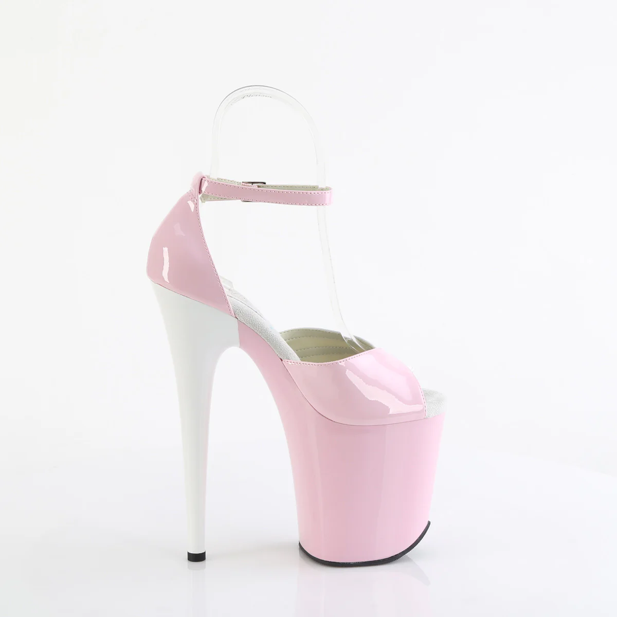 Baby Pink 8 Inch Pole Dance Platform Shoes - Pleaser FLAMINGO-884 - Image 5