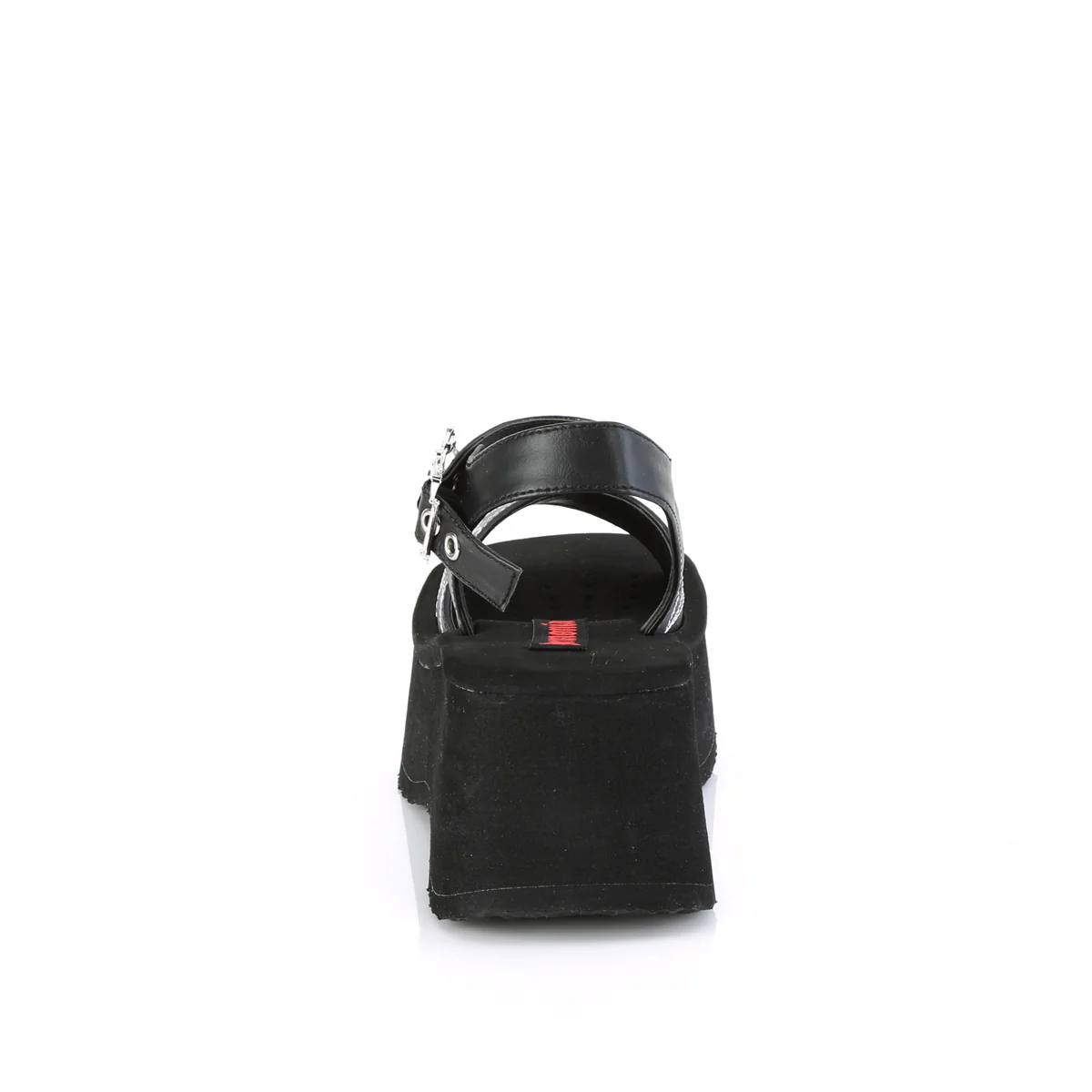 Black  Alternative Women's Sandals -  Demonia Cult FUNN-10 - Image 4