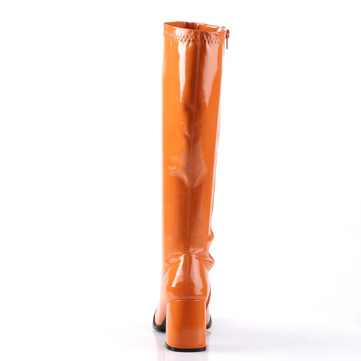 Orange 3 Inch Disco gogo Boots - Funtasma GOGO-300 - Image 4