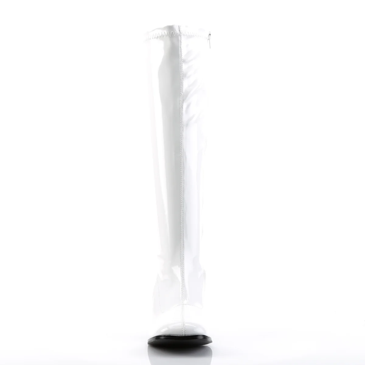 White 3 Inch Platform Disco Boots - Funtasma GOGO-300 - Image 2