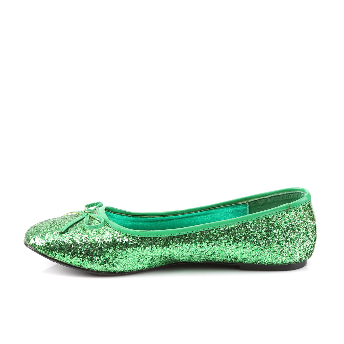 Green Glitter Fancy Dress Women's Shoes - Funtasma STAR-16G - Image 3