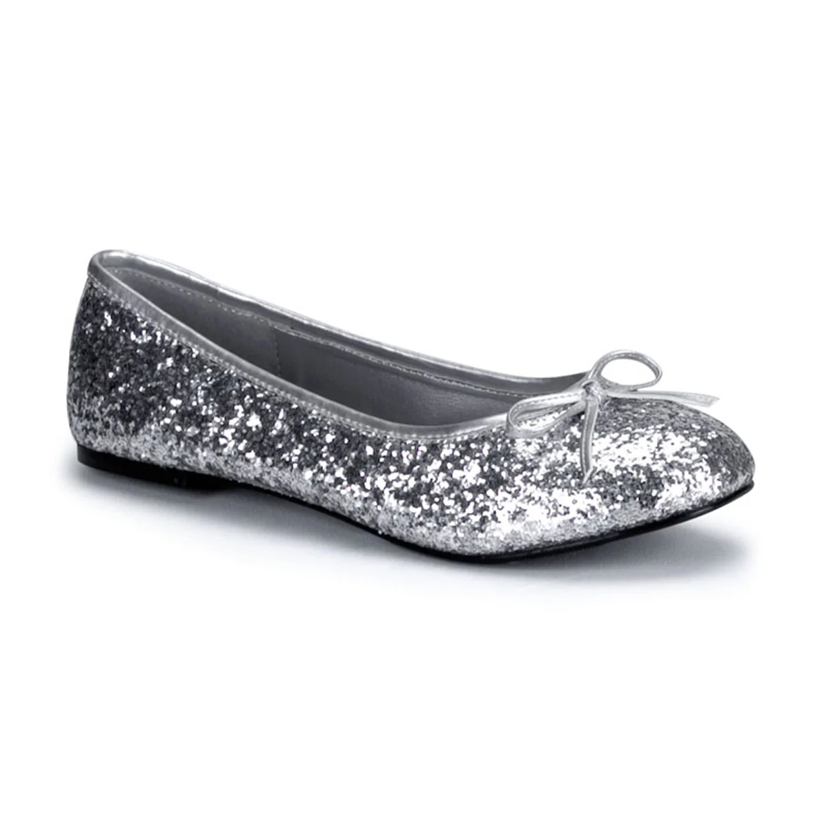 Silver Glitter Fancy Dress Women's Shoes - Funtasma STAR-16G