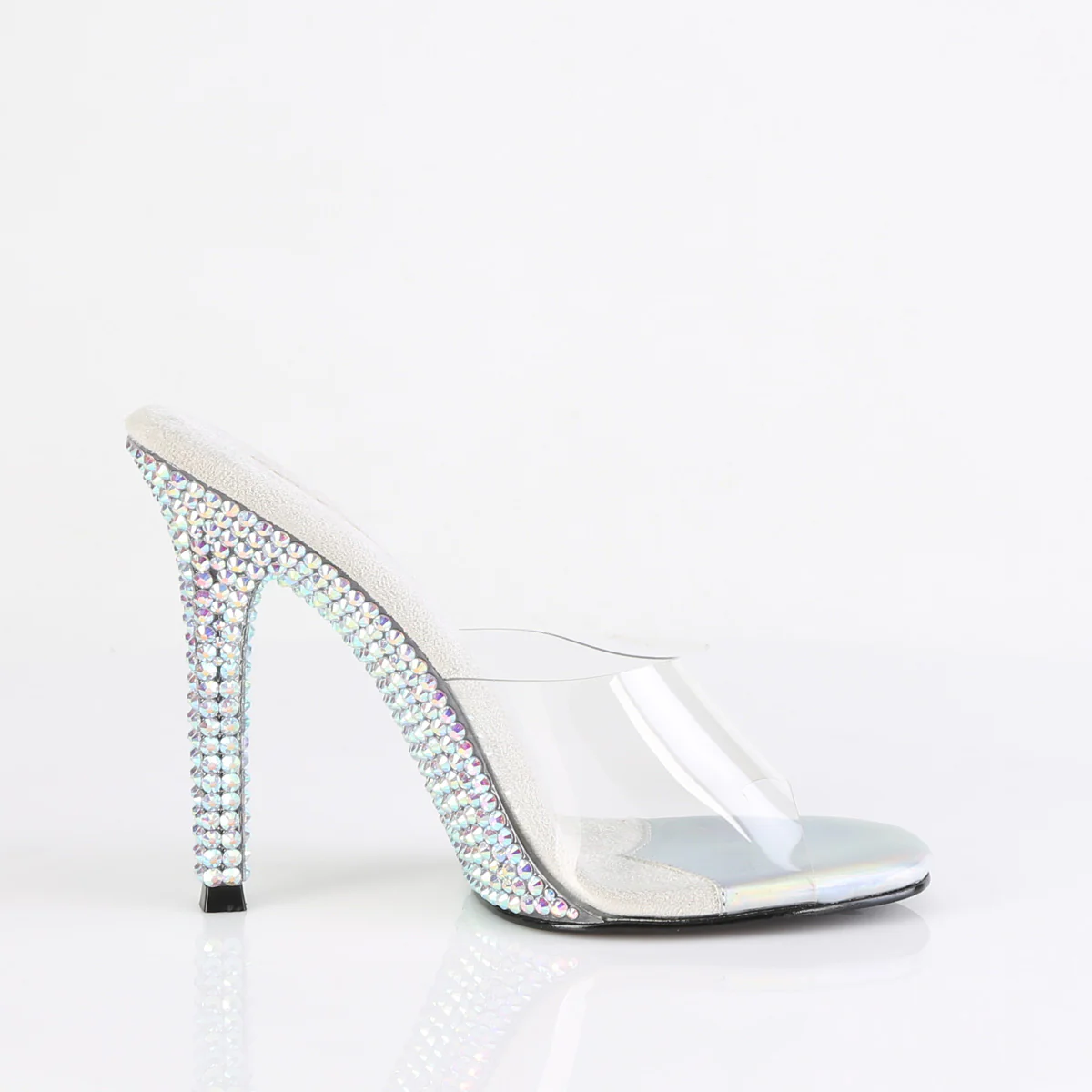 Transparent 4.5 Inch Posing Shoes - Fabulicious GALA-01DML - Image 5