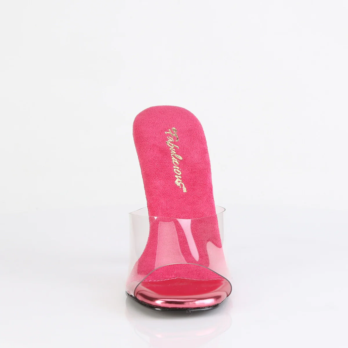 Fuchsia 4.5 Inch Bling Shoes -  Fabulicious GALA-01DMM - Image 2