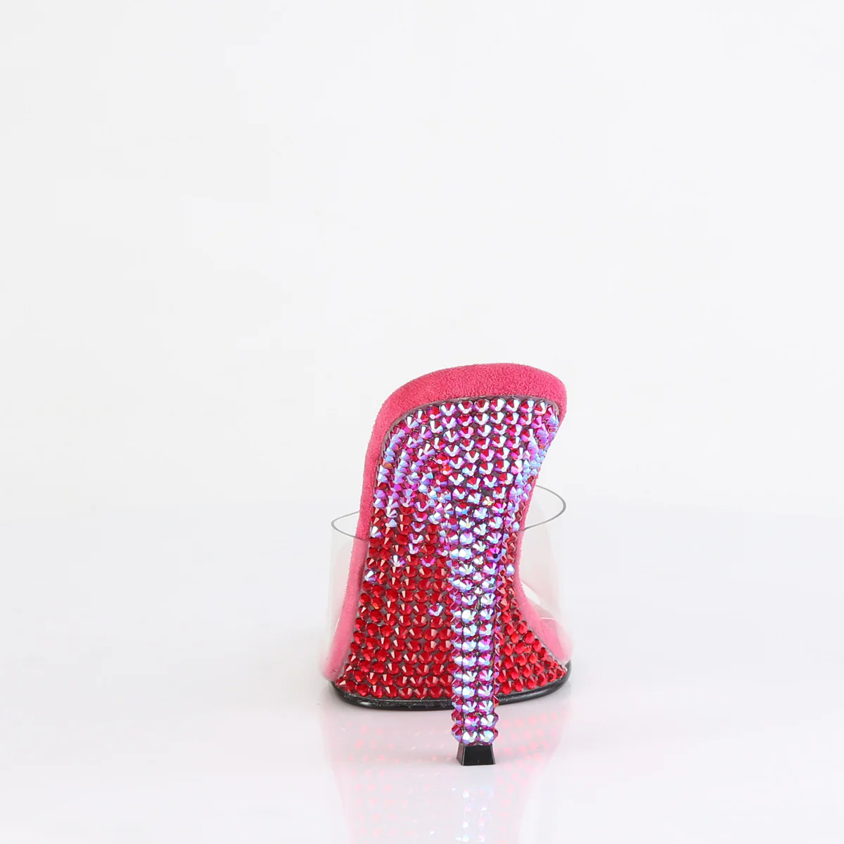 Fuchsia 4.5 Inch Bling Shoes -  Fabulicious GALA-01DMM - Image 4