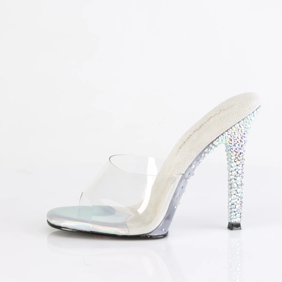 Transparent 4.5 Inch Posing Shoes - Fabulicious GALA-01DSP - Image 3